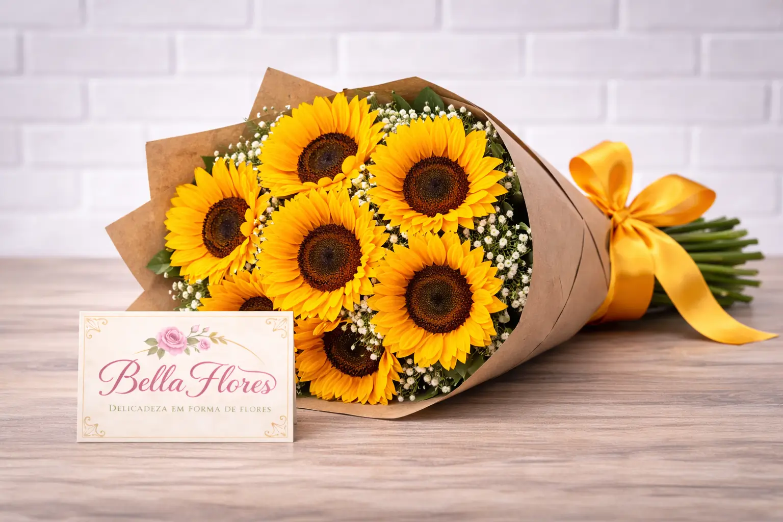 Buquê Radiante de Girassóis